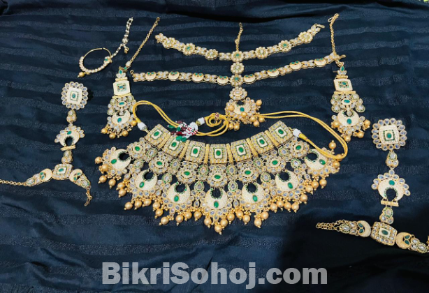 ব্রাইডাল জুয়েলারি (কুন্দন সেট)